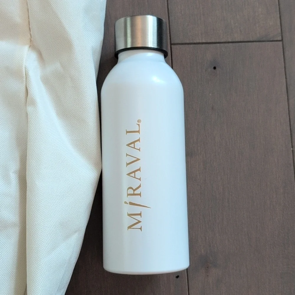 Miraval Tote and Metal Water Bottle